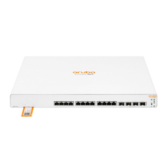 HPE Aruba Instant On 1960 12XGT 4SFP+ (x2) Géré L2+ Gigabit Ethernet (10/100/1000) 1U Blanc