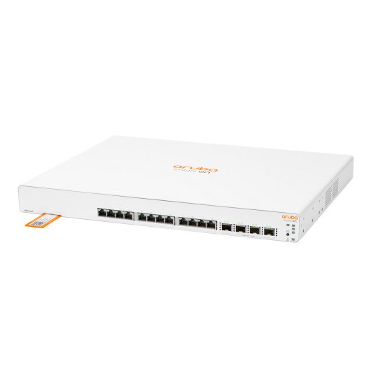 HPE Aruba Instant On 1960 12XGT 4SFP+ (x2) Géré L2+ Gigabit Ethernet (10/100/1000) 1U Blanc