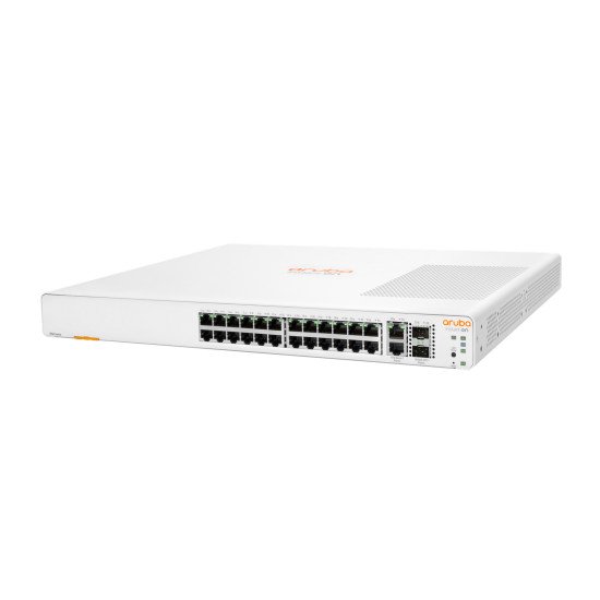 HPE Aruba Instant On 1960 24G 2XGT 2SFP+ (x2) Géré L2+ Gigabit Ethernet (10/100/1000) 1U Blanc