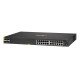 HPE Aruba 6000 24G Class4 PoE 4SFP 370W Géré L3 Gigabit Ethernet (10/100/1000) Connexion Ethernet, supportant l'alimentation via ce port (PoE) 1U