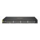 HPE Aruba 6000 48G Class4 PoE 4SFP 370W Géré L3 Gigabit Ethernet (10/100/1000) Connexion Ethernet, supportant l'alimentation via ce port (PoE) 1U