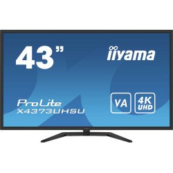 iiyama ProLite X4373UHSU-B1 écran PC 42.5" 3840 x 2160 pixels 4K Ultra HD Noir iiyama ProLite X4373UHSU-B1 écran PC 42.5" 3840 x 2160 pixels 4K Ultra HD Noir