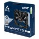 ARCTIC F9 PWM PST CO Boitier PC Ventilateur 9,2 cm Noir 1 pièce(s)