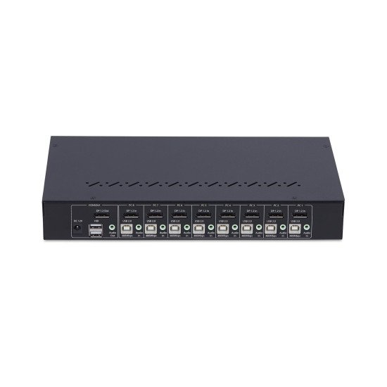 StarTech.com Commutateur KVM DisplayPort 8 Ports avec Kit de Montage en Rack 1U, DP 1.2 4K 60Hz, Commutation par Bouton-Poussoir, Switch 8 Ports, Hub USB 4 Ports, Indépendant de l'OS, Conforme TAA StarTech.com Commutateur KVM DisplayPort 8 Ports avec Kit de Montage en Rack 1U, DP 1.2 4K 60Hz, Commutation par Bouton-Poussoir, Switch 8 Ports, Hub USB 4 Ports, Indépendant de l'OS, Conforme TAA