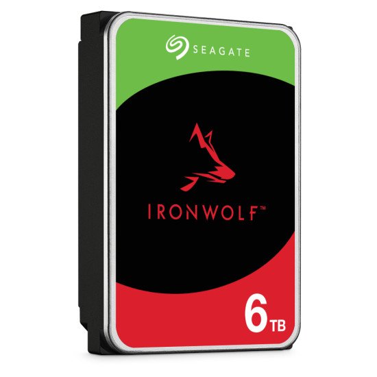 Seagate IronWolf ST6000VN006_B1 disque dur 6 To 5400 tr/min 256 Mo 3.5" Série ATA III Seagate IronWolf ST6000VN006_B1 disque dur 6 To 5400 tr/min 256 Mo 3.5" Série ATA III