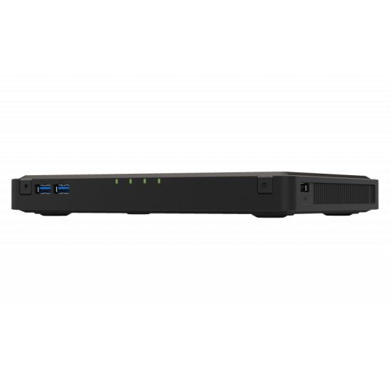 QNAP TBS-464 NAS Bureau Ethernet/LAN Noir