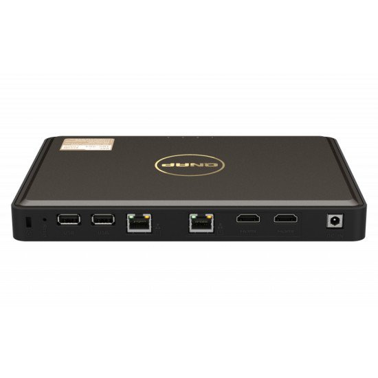 QNAP TBS-464 NAS Bureau Ethernet/LAN Noir