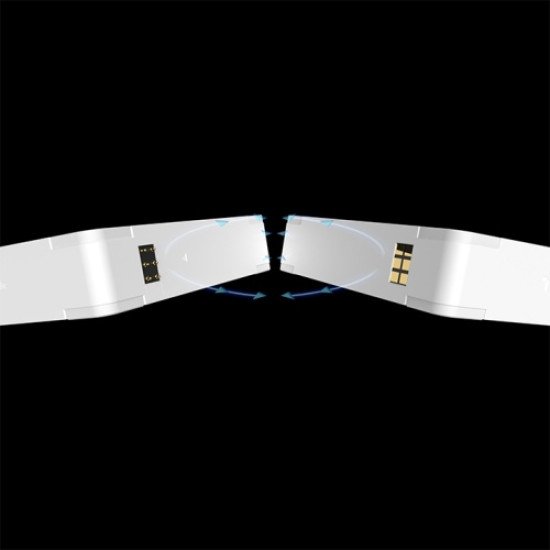 Thermaltake CT120 EX INFINITY Boitier PC Ventilateur 12 cm Blanc 3 pièce(s)