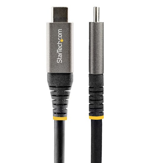 StarTech.com Câble USB C 5Gbps 2m - Câble USB-C de Haute Qualité - Câble USB 3.1/3.2 Gen 1 Type-C - Alimentation 100W (5A) Power Delivery, DP Alt Mode - Cordon USB C vers C - Charge/Synchronisation
