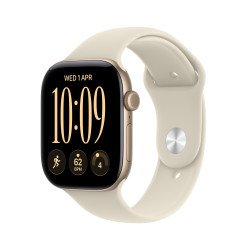 Apple Watch Series 12 OLED 42 mm Numérique 374 x 446 pixels Écran tactile Or Wifi GPS (satellite)