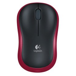 Logitech LGT-M185R Souris Optique Sans fil