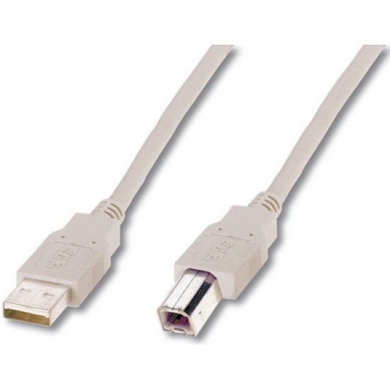 ASSMANN Electronic AK-300102-018-E câble USB 1,8 m 2.0 USB A USB B Beige