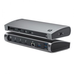 ALOGIC TB4D3TB station d'accueil Avec fil Thunderbolt 4 Noir