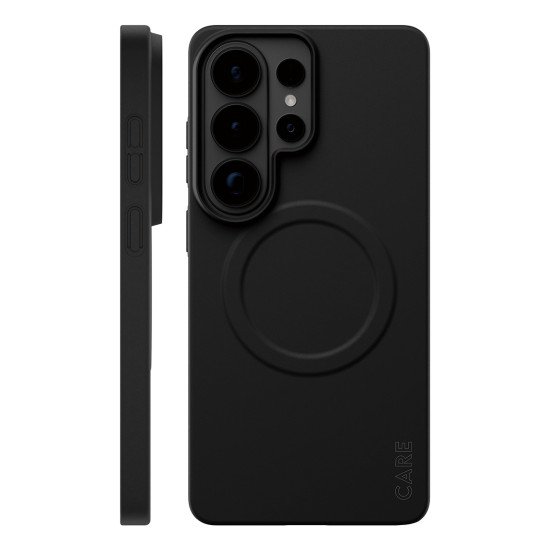 PanzerGlass CARE™ by ® SL1M Case Black w. Qi Samsung Galaxy S26 Ultra coque de protection pour téléphones portables 17,5 cm (6.9") Housse Noir