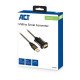 ACT AC6000 câble Série Noir 1,5 m USB Type-A DB-9