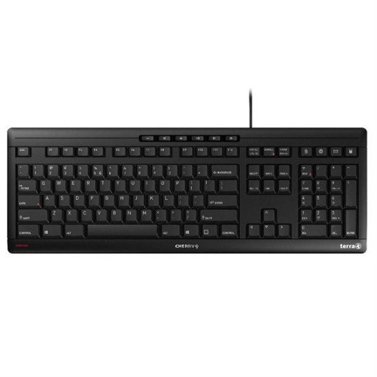 Wortmann AG TERRA JK-8500FRADSL clavier USB ĄŽERTY Français Noir