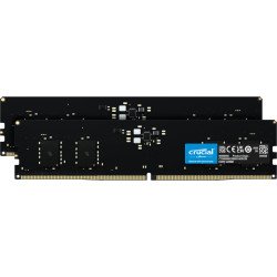 Crucial CT2K8G48C40U5 module de mémoire 16 Go 2 x 8 Go DDR5 4800 MHz Crucial CT2K8G48C40U5 module de mémoire 16 Go 2 x 8 Go DDR5 4800 MHz