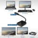 ACT AC7320 câble vidéo et adaptateur 0,15 m USB Type-C DisplayPort Noir