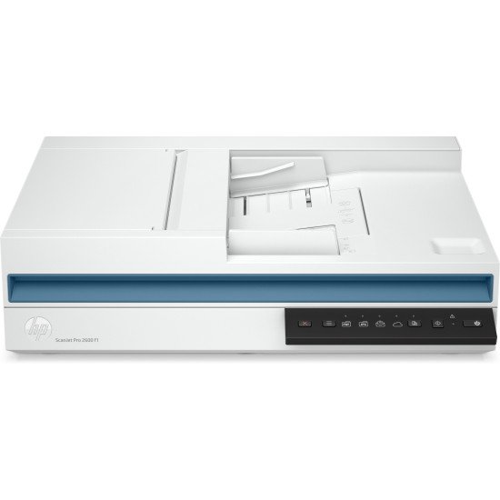 HP Scanjet Pro 2600 f1 Numériseur à plat et adf 600 x 600 DPI A4 Blanc