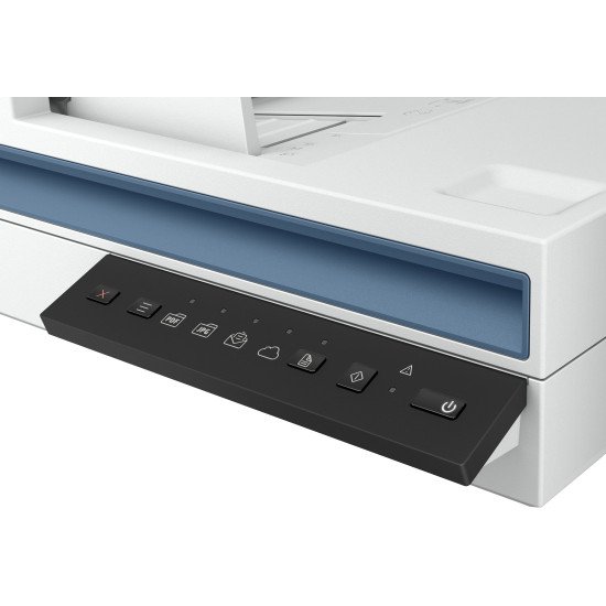 HP Scanjet Pro 2600 f1 Numériseur à plat et adf 600 x 600 DPI A4 Blanc