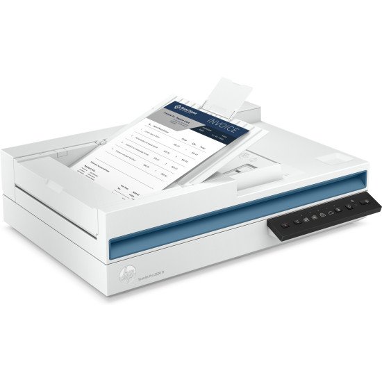 HP Scanjet Pro 2600 f1 Numériseur à plat et adf 600 x 600 DPI A4 Blanc