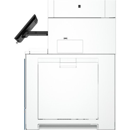 HP Imprimante multifonction Color LaserJet Enterprise Flow 6800zf, Impression, copie, scan, fax, Flow; Écran tactile; Agrafage; Cartouche TerraJet