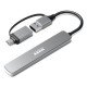 Port Designs 900161 hub & concentrateur USB 2.0 Type-A 5000 Mbit/s Argent Port Designs 900161 hub & concentrateur USB 2.0 Type-A 5000 Mbit/s Argent