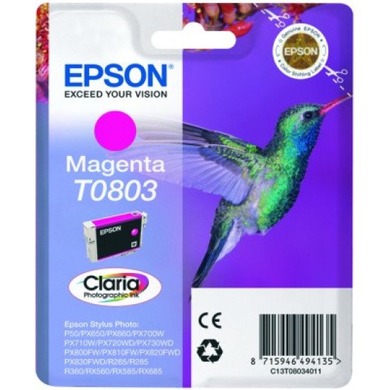 Epson T0803 Cartouche encre Magenta