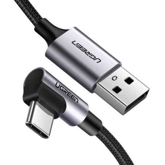 Ugreen 50942 câble USB 2 m USB 2.0 USB A USB C Noir