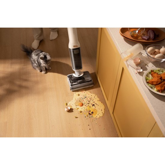 Roborock F25 RT Aspirateur balai Batterie Sec&humide Sans sac Blanc 2,5 Ah