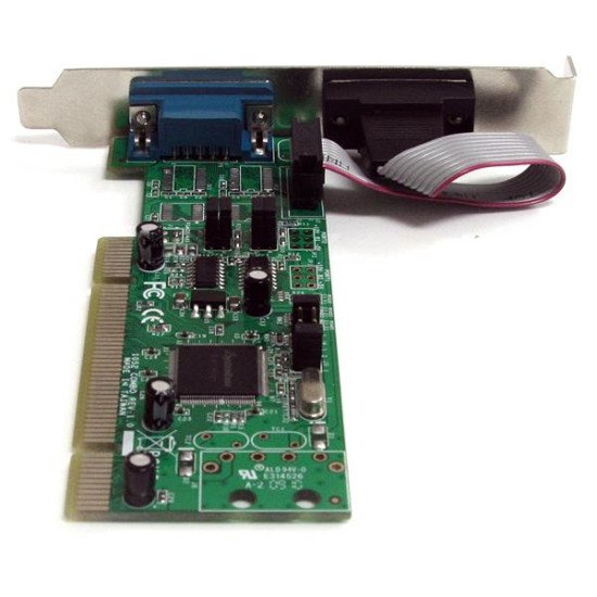 StarTech.com Carte PCI avec 2 Ports DB-9 RS422/485 - Adaptateur Série - UART 161050