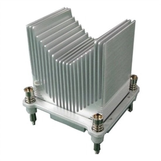 DELL 412-AAYT système de refroidissement d'ordinateur Processeur Dissipateur thermique/Radiateur Argent