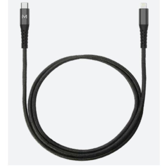 Mobilis 001343 câble Lightning 1 m Noir