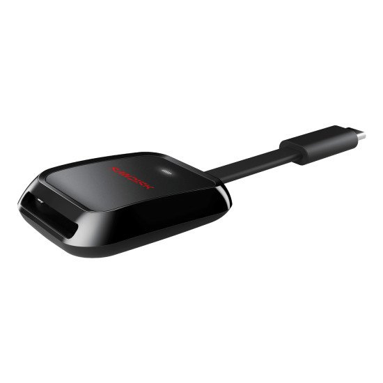 SanDisk QuickFlow lecteur de carte mémoire USB 3.2 Gen 1 (3.1 Gen 1) Type-C Noir