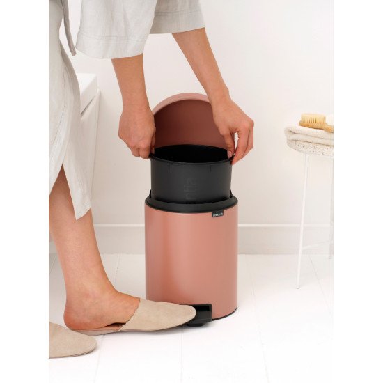 Brabantia NewIcon 5 L Rond Acier Or