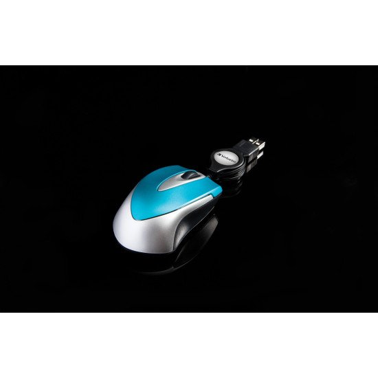 Verbatim Go Mini souris Ambidextre USB Type-A Optique 1000 DPI