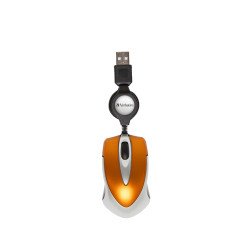 Verbatim Go Mini souris USB Type-A Optique 1000 DPI