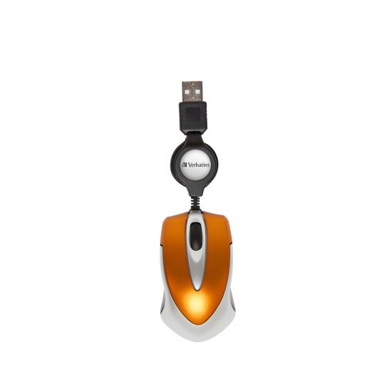 Verbatim Go Mini souris USB Type-A Optique 1000 DPI