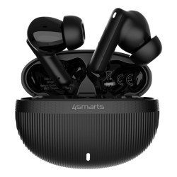 4smarts SkyBuds Pro ANC Casque True Wireless Stereo (TWS) Ecouteurs Appels/Musique/Sport/Au quotidien Bluetooth Noir