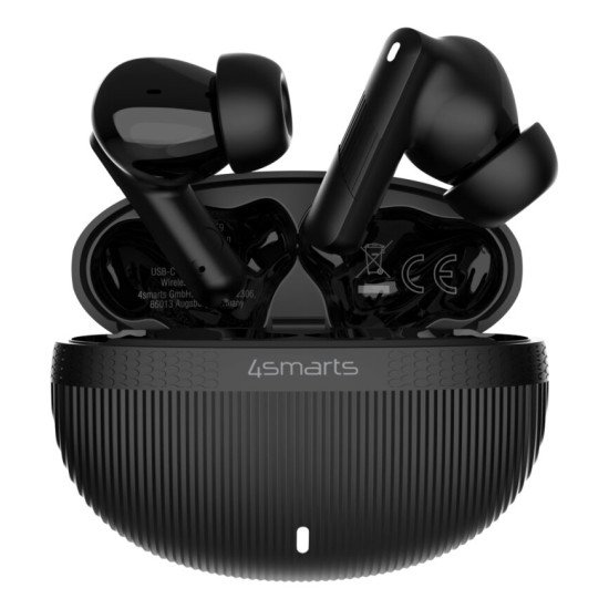 4smarts SkyBuds Pro ANC Casque True Wireless Stereo (TWS) Ecouteurs Appels/Musique/Sport/Au quotidien Bluetooth Noir
