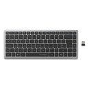 Kensington K75409WW clavier maison/bureau RF sans fil + Bluetooth QWERTY Gris