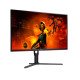 AOC G3 U32G3X LED display 80 cm (31.5") 3840 x 2160 pixels 4K Ultra HD Noir, Rouge