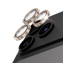 PanzerGlass ® Hoops® Camera Lens Protector Glitter Gold iPhone 2026 Pro | 2026 Pro Max Protection d'écran transparent 1 pièce(s)
