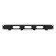 Intellinet Panneau de gestion des câbles 19", 1U, 4 anneaux plastiques courts, noir