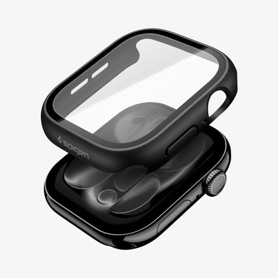 Spigen Thin Fit 360 Étui Noir Polycarbonate (PC)