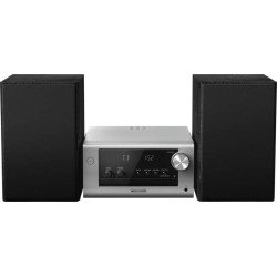 Panasonic SC-PM704EG-S ensemble audio pour la maison Système micro audio domestique 80 W Noir, Argent