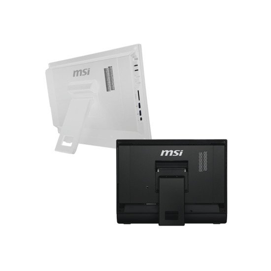 MSI PRO AP162T ADL-018XDE PC tout en un/station de travail Intel® N N100 39,6 cm (15.6") 1920 x 1080 pixels Écran tactile PC All-in-One 4 Go DDR4-SDRAM 128 Go SSD Windows 11 Home Wi-Fi 5 (802.11ac) Noir MSI PRO AP162T ADL-018XDE PC tout en un/station de travail Intel® N N100 39,6 cm (15.6") 1920 x 1080 pixels Écran tactile PC All-in-One 4 Go DDR4-SDRAM 128 Go SSD Windows 11 Home Wi-Fi 5 (802.11ac) Noir