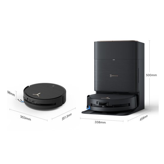 Ecovacs Deebot X9 Pro Omni 0,22 L Combiné Noir Ecovacs Deebot X9 Pro Omni 0,22 L Combiné Noir