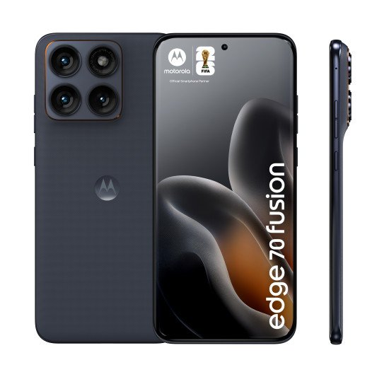 Motorola edge 70 fusion 17,2 cm (6.78") Double SIM Android 16.0 5G USB Type-C 8 Go 256 Go 5200 mAh Noir