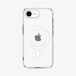 Spigen Liquid Crystal (MagFit) coque de protection pour téléphones portables 15,5 cm (6.1") Housse Transparent, Blanc